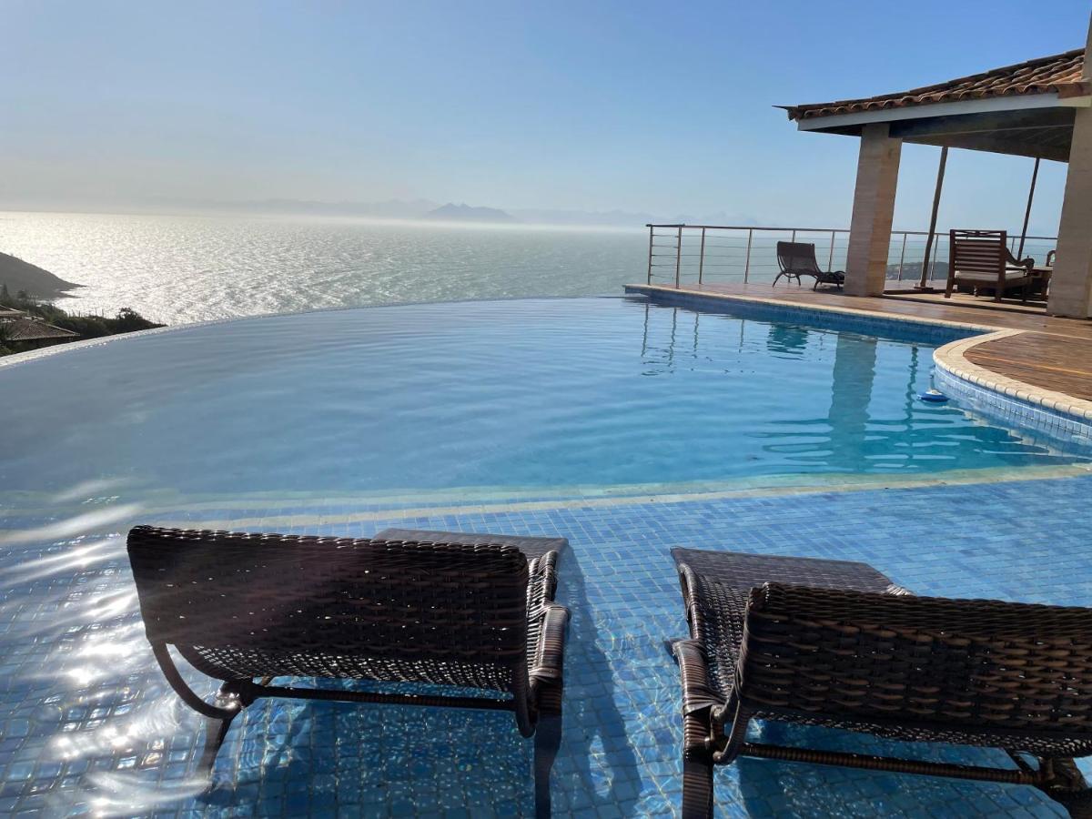 Buzios, Casa Inteira De Frente Para O Mar Em Joao Fernandes, Fabulosa, A Melhor Vista, Mansao Bella Vista Exterior foto